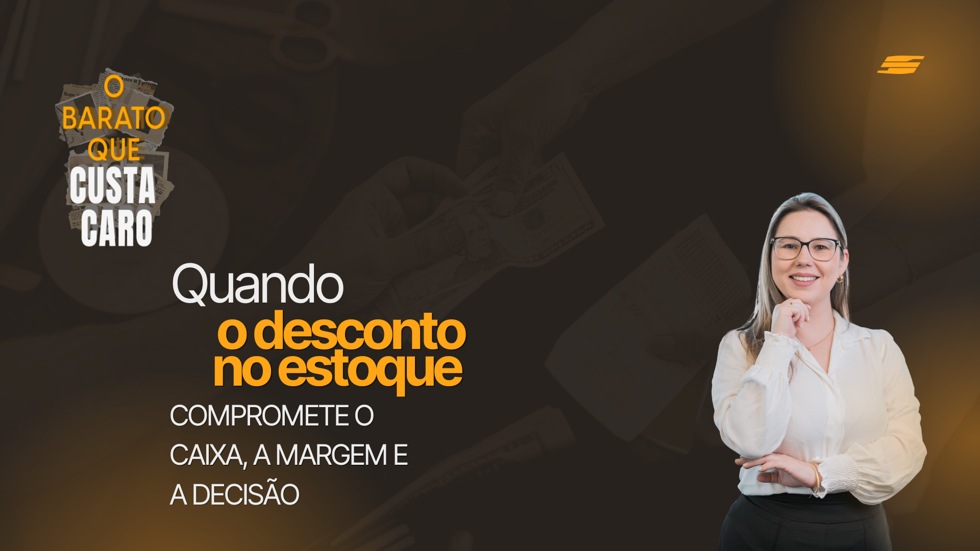 compra de estoque com desconto e impacto no capital de giro