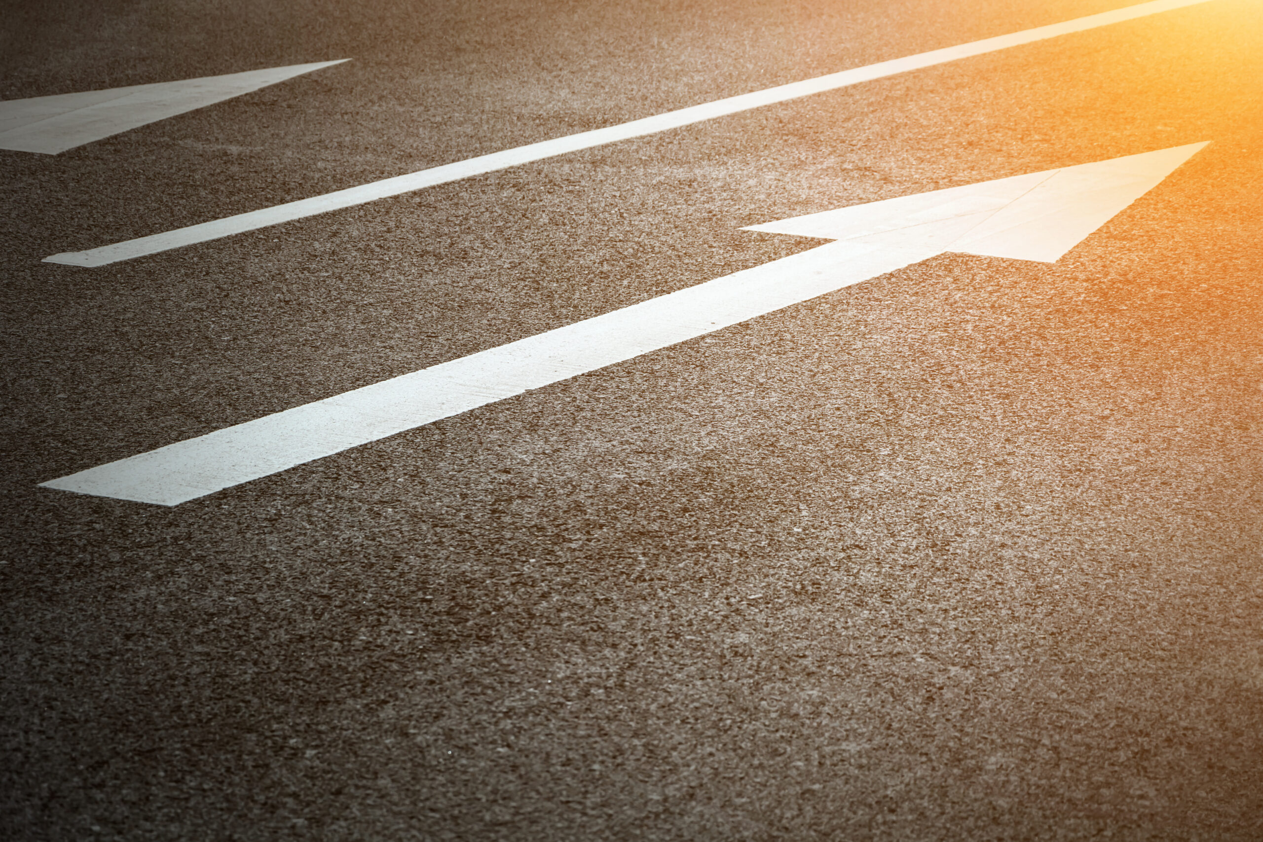 road arrow