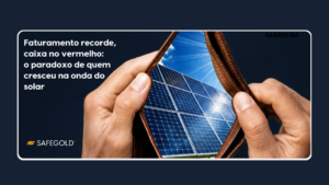 caixa negativo integrador solar — reunião de análise financeira em empresa de energia